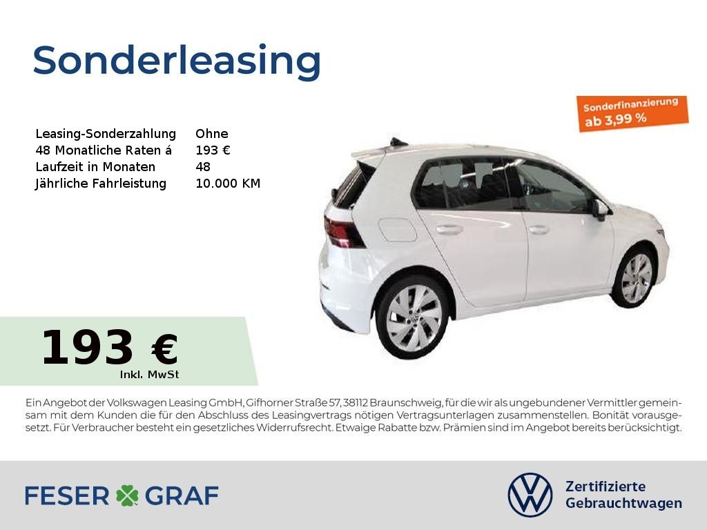 Volkswagen Golf 8 Life 1.5 TSI APP Pano LED SiHz