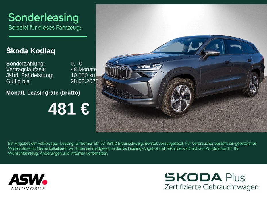 Kodiaq Selection 2.0 TDI 4x4 DSG 360° Stdhzg AHK