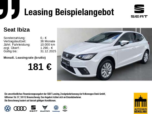 Ibiza 1.0 TSI Road Edition DSG *NAV*Vision+*SHZ*