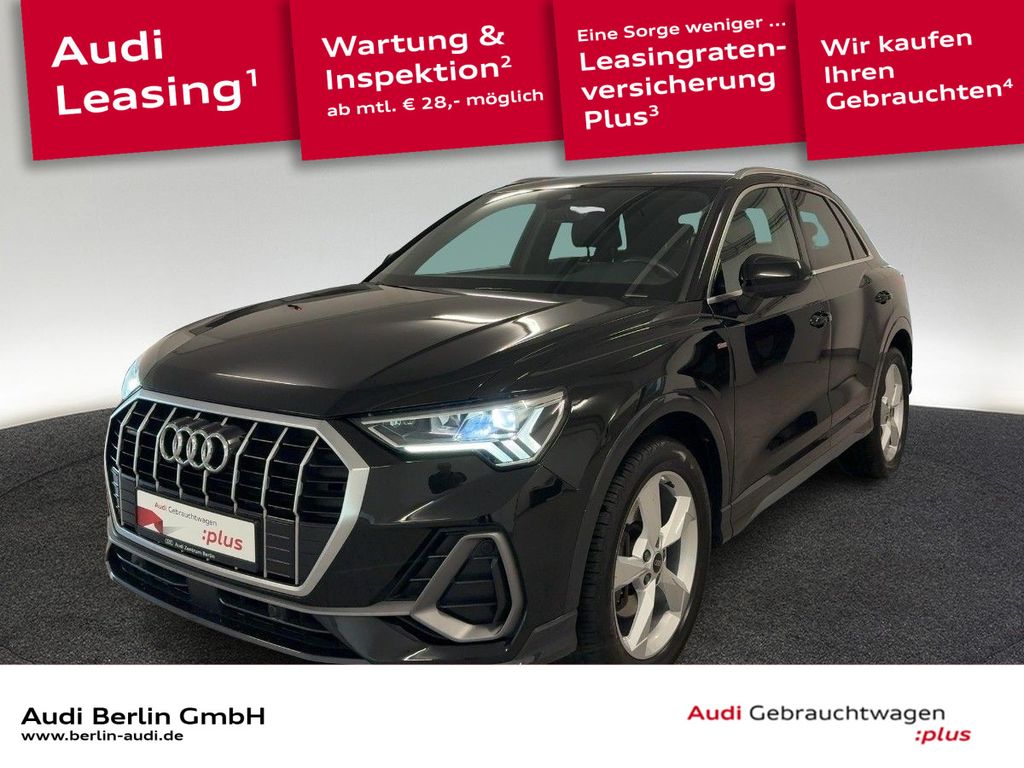 Q3 S line 40 TDI qu.S tr. AHK LED NAVI RFK