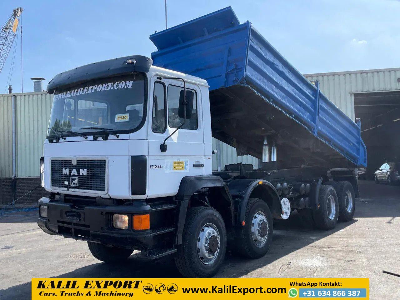 MAN 35 .332 Kipper 8x8 Big Axle's Full Spring Suspen