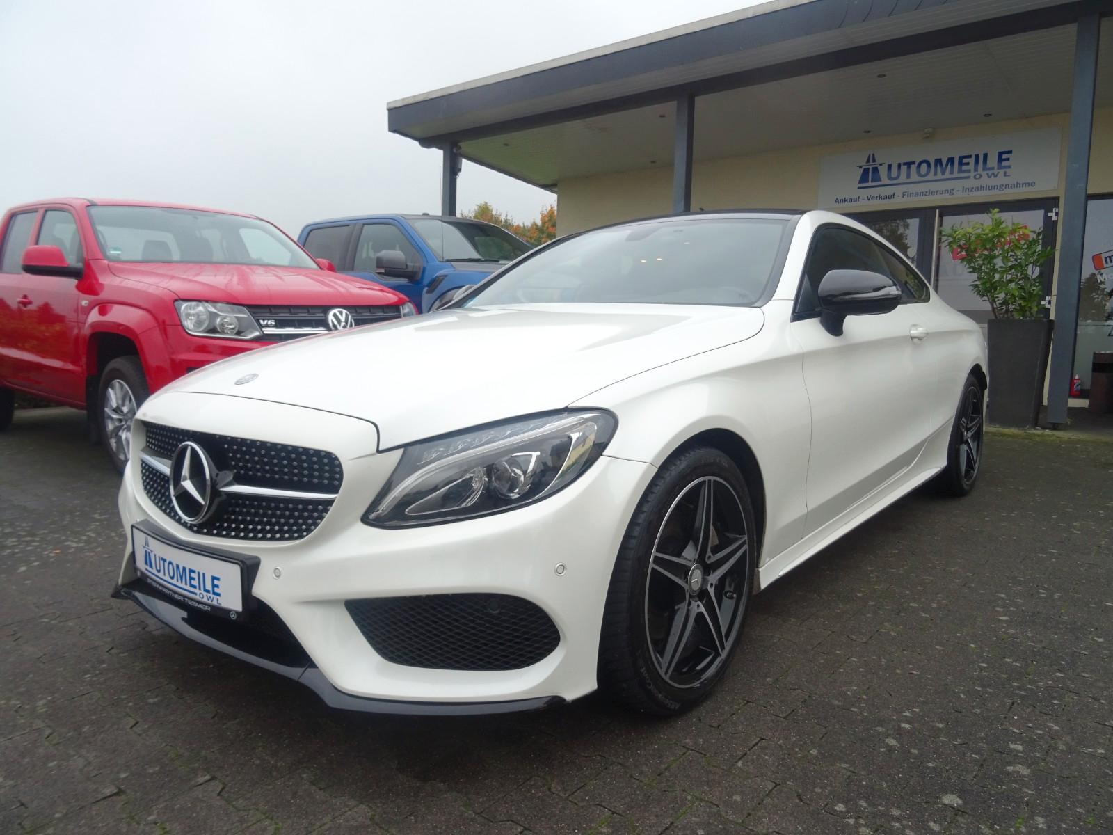 Mercedes-Benz C 220 d Coupe AMG NIGHT LED NAVI PANO SHZ PDC