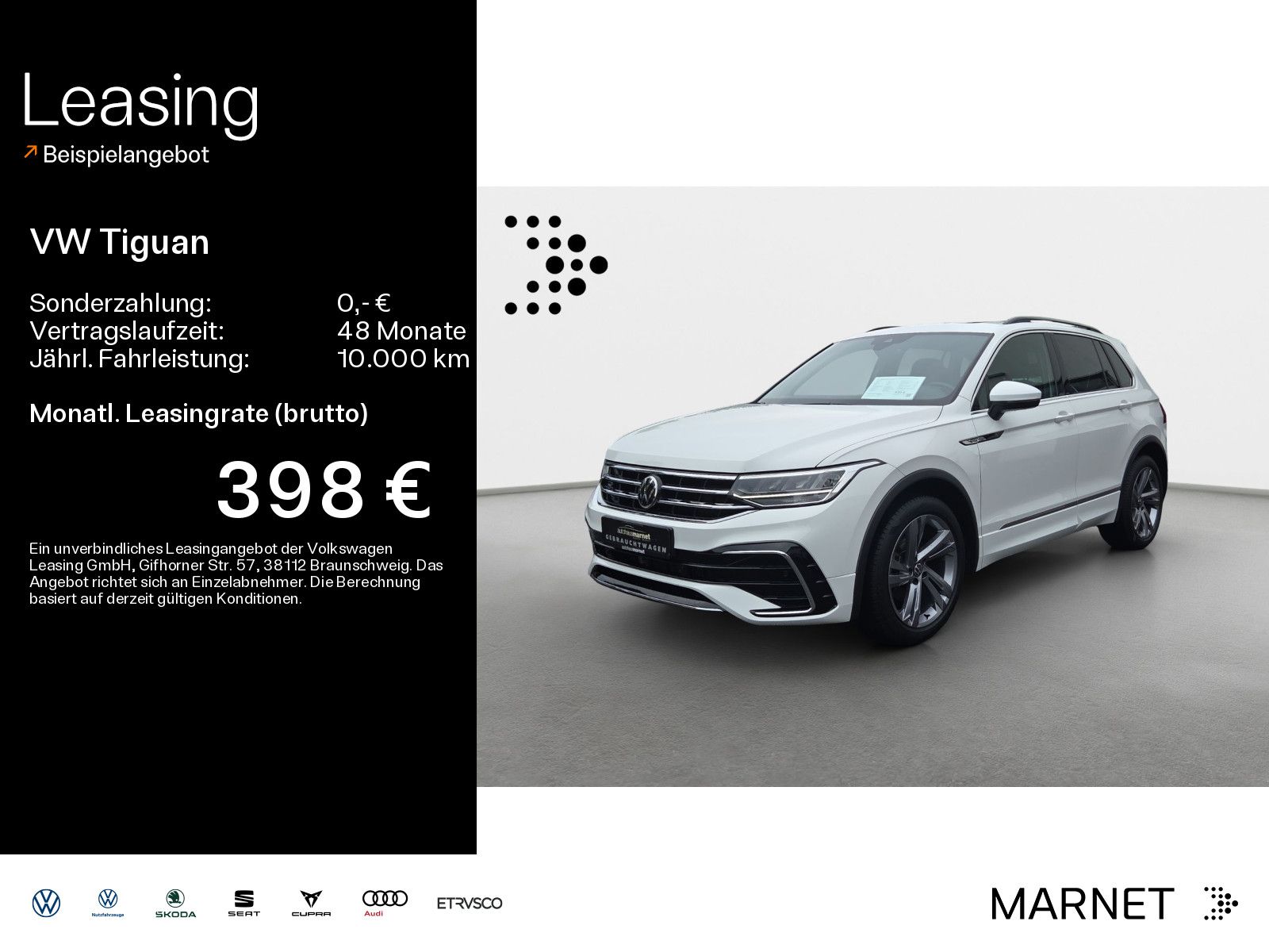 Volkswagen Tiguan 1.5 TSI R-Line DSG Navi*AHK*Pano*LED*Easy