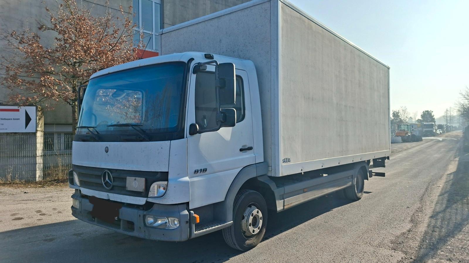 Mercedes-Benz ATEGO 818, LBW, Blatt _ Blatt, TÜV, 5.700,-€ Net