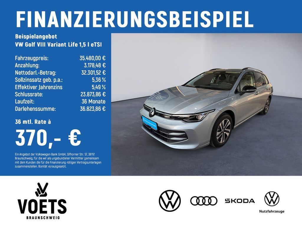 Golf VIII Variant Life 1,5 l eTSI KEYLESS