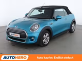 MINI Cabrio One*NAVI*TEMPO*PDC*SHZ*ALU*KLIMA* - mit Benzin-Antrieb: Grün, Cabrio