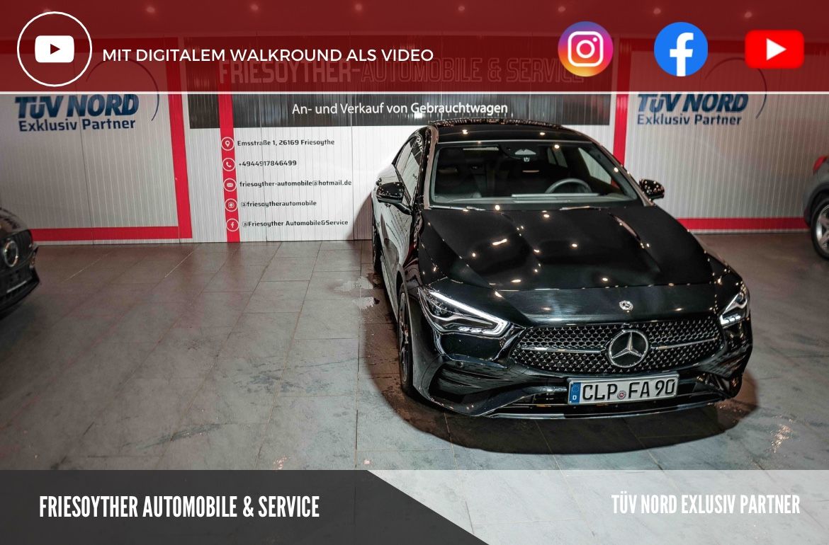 MERCEDES-BENZ CLA 180 AMG line Panorama Night Distronic 360
