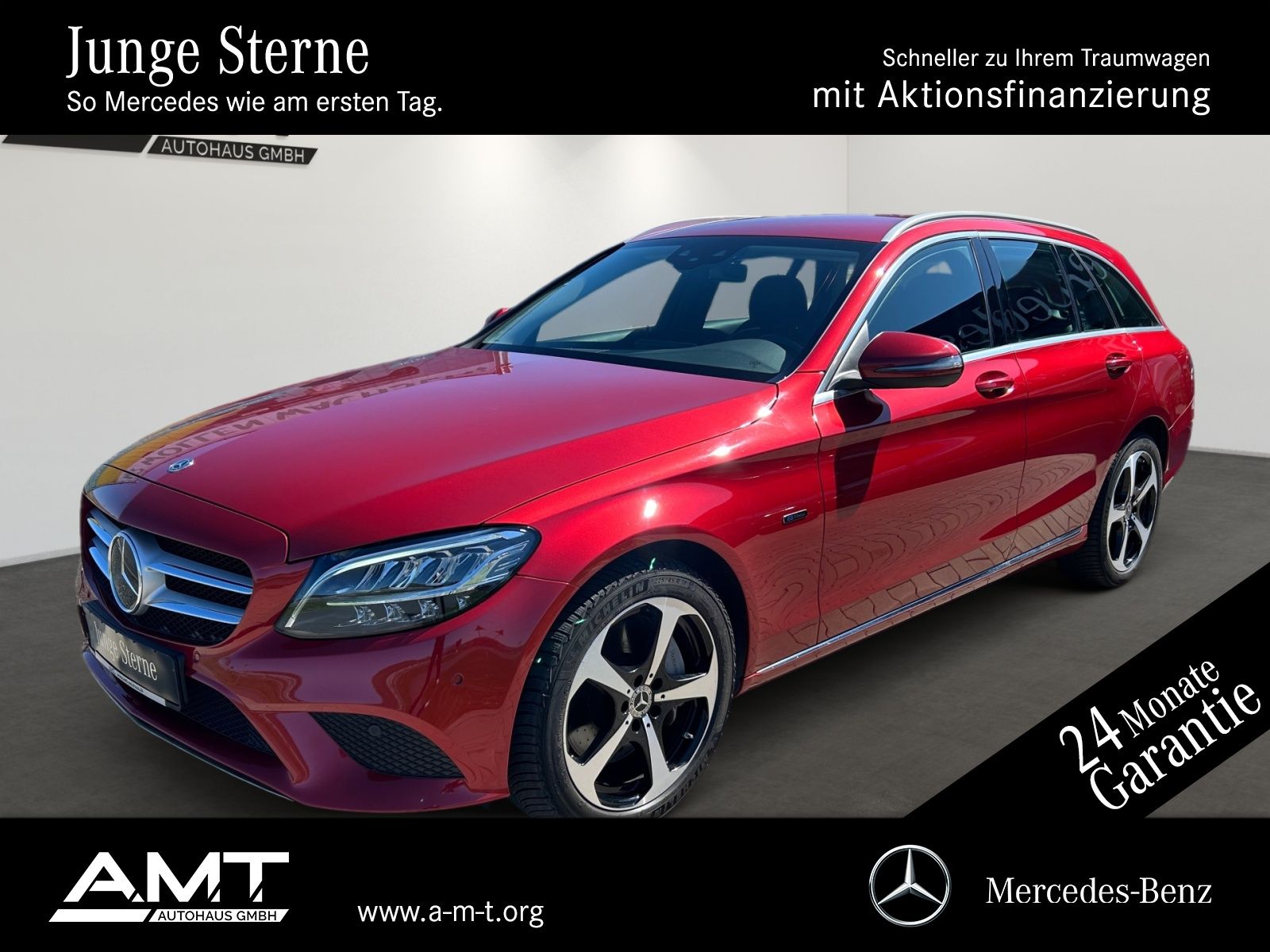 MERCEDES-BENZ C 300 de T-Modell AVANTGARDE*AHK*Distronic*Memo.