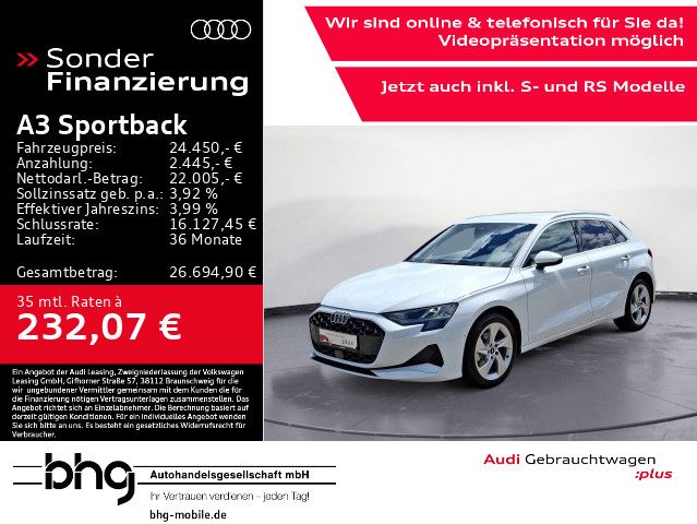 Audi A3 Sportback advanced 35 TFSI 110(1