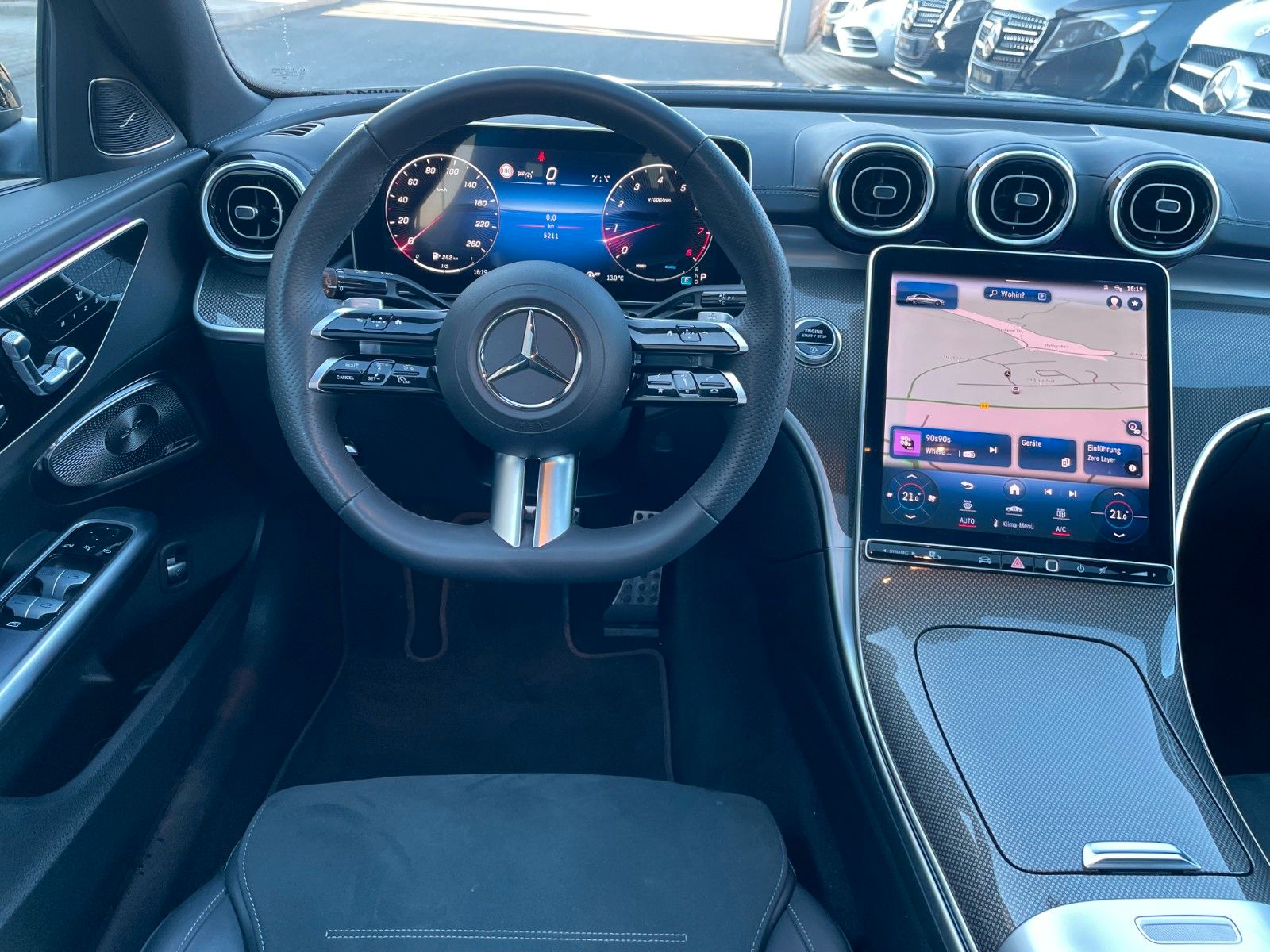 Fahrzeugabbildung Mercedes-Benz C 300 4M AMG Burm+Memory+Digital+Pano+360°+Distr