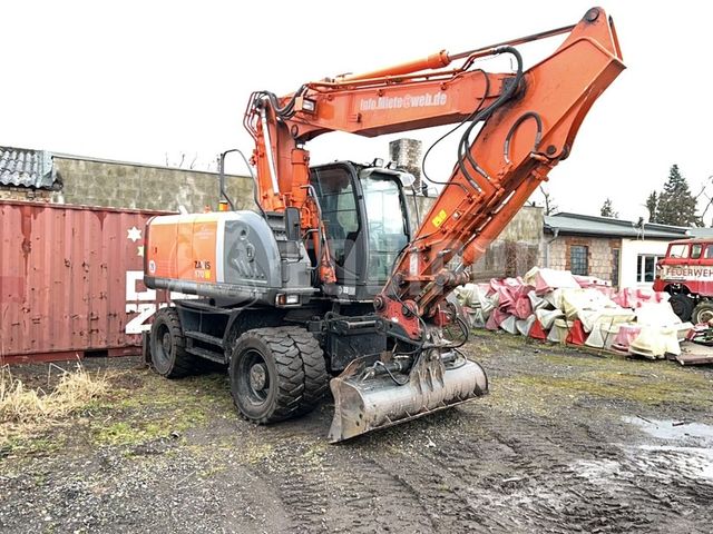 Hitachi ZX 170W-3 Mobilbagger with 6 attachments