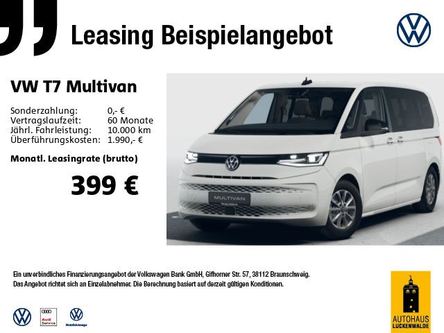 Volkswagen T7 Multivan 2.0 TDI DSG *7-Sitzer*IQ-MATRIX*SHZ*