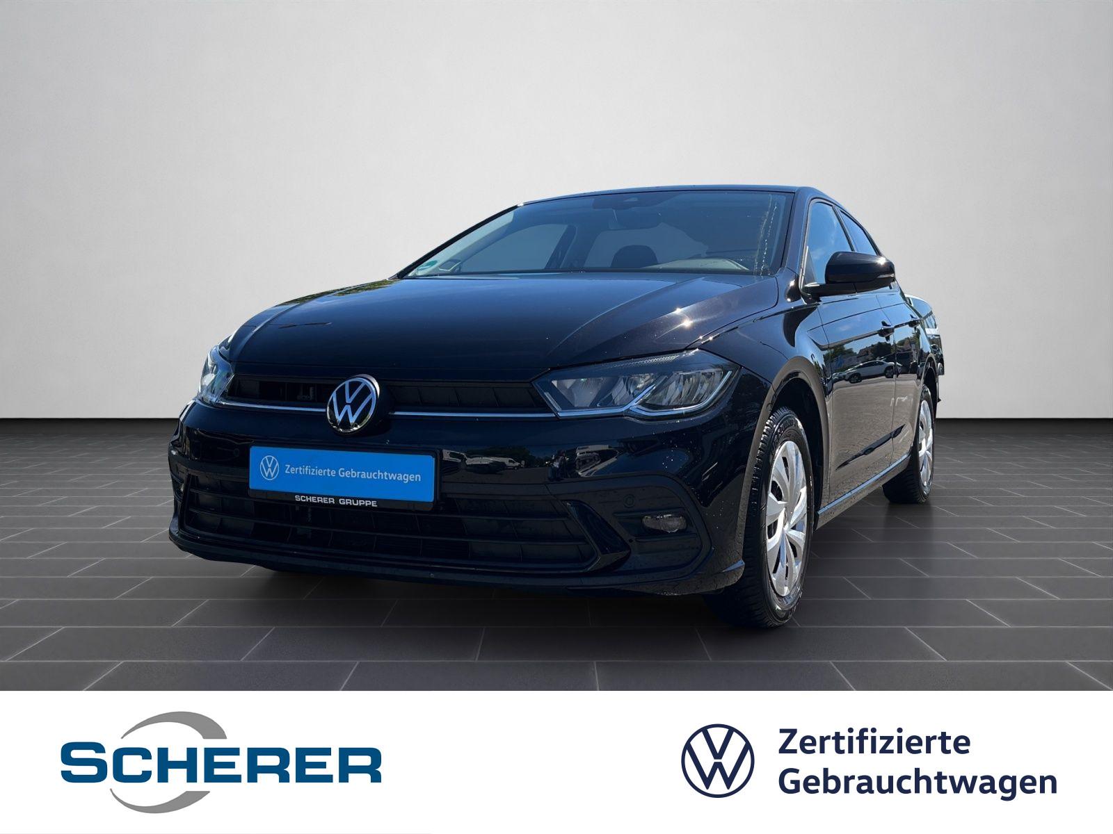 Volkswagen Polo Life 1,0 TSI 5-Gang | 15" in Schwarz | abge