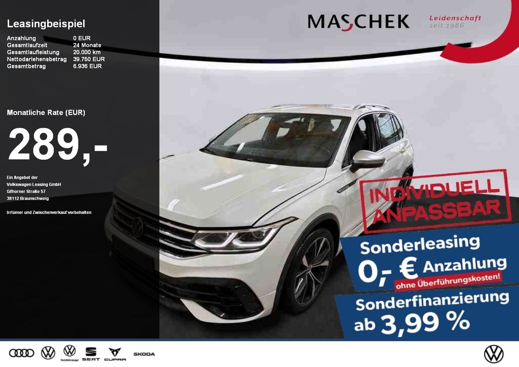 Volkswagen Tiguan R *Sonderleasing* Navi 4Motion IQLight AC