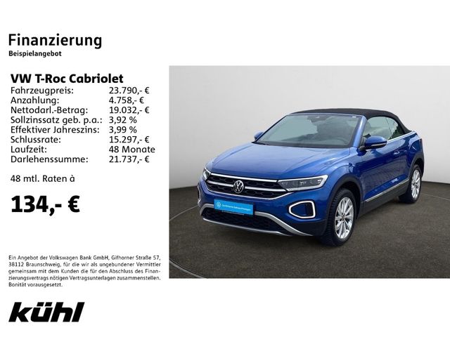 Volkswagen T-Roc Cabriolet 1.0 TSI Style Navi,LED