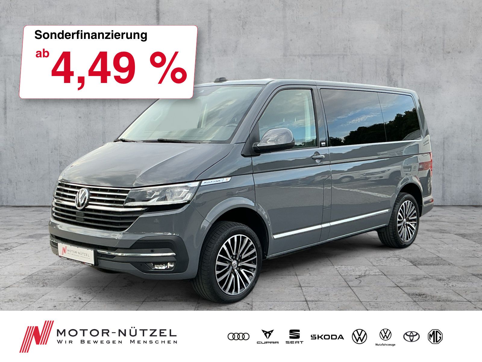 Volkswagen T6.1 Multivan 2.0 TDI DSG GENERATION SIX LED+AHK