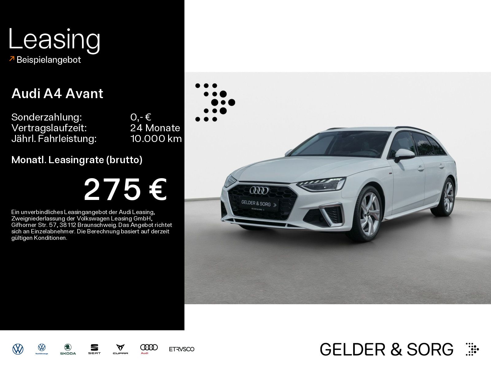 Audi A4 Avant 40 TFSI S line LED*ACC*Business*Navi