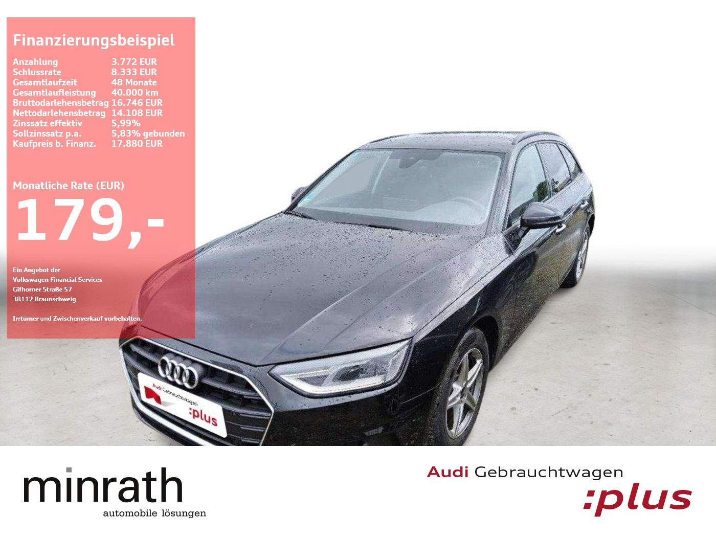 Audi A4 Avant 35 TDI APP+DAB+AHK+ACC+LED+NAVI+PDC