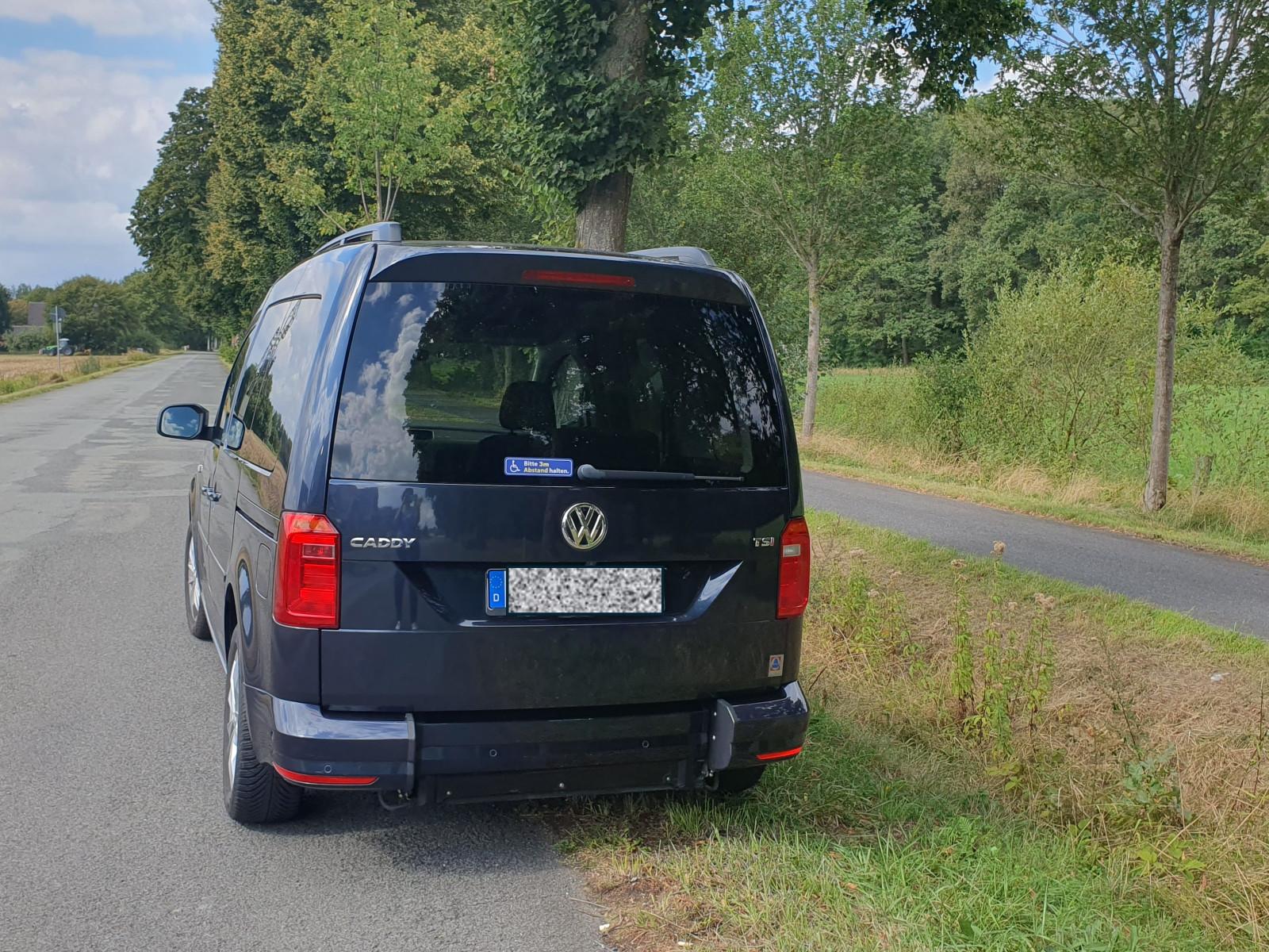Volkswagen Caddy 4 , behindertengerecht, mit Rollstuhlrampe