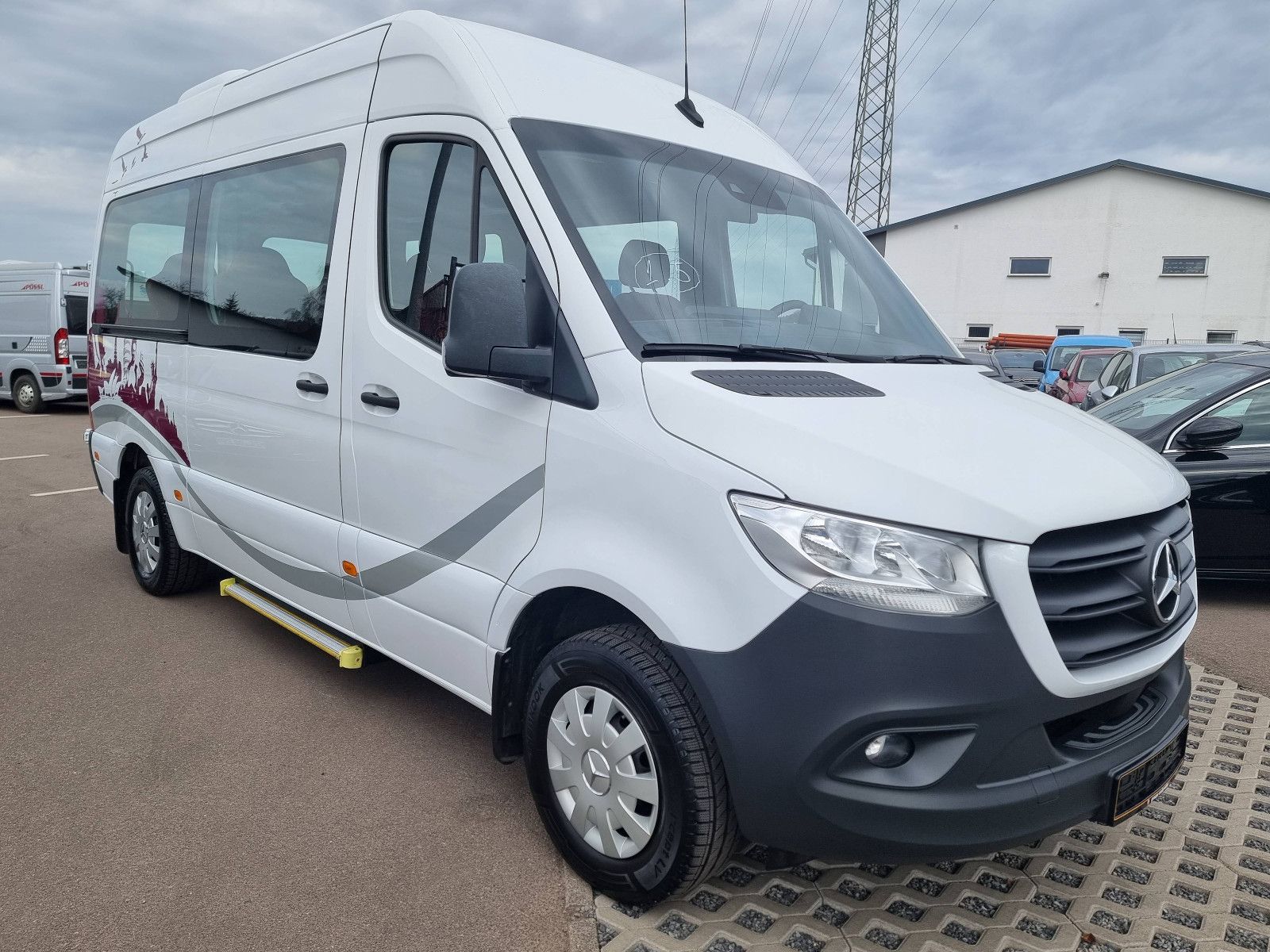 MERCEDES-BENZ 1x Sprinter 314 hoch/lang 2xKlima Standhz 9Sitze