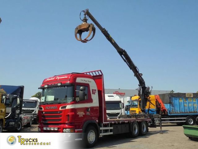 Scania R730 V8 + Euro 5 + Loglift 115Z + 6X4 + DISCOUNT