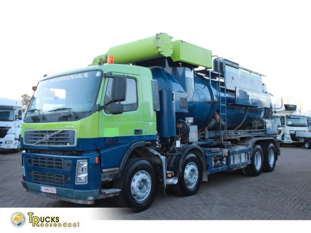 Volvo FM 340 + naaktgeboren 15.000 liter + 8x4 spring