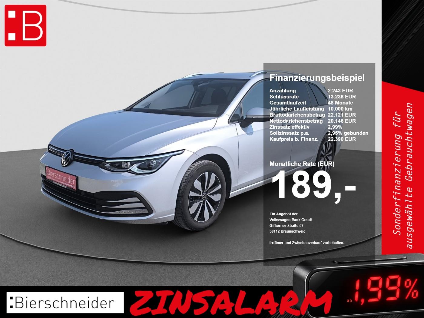 Volkswagen Golf VIII Var. 2.0 TDI Move NAVI ACC VOLL-LED PD