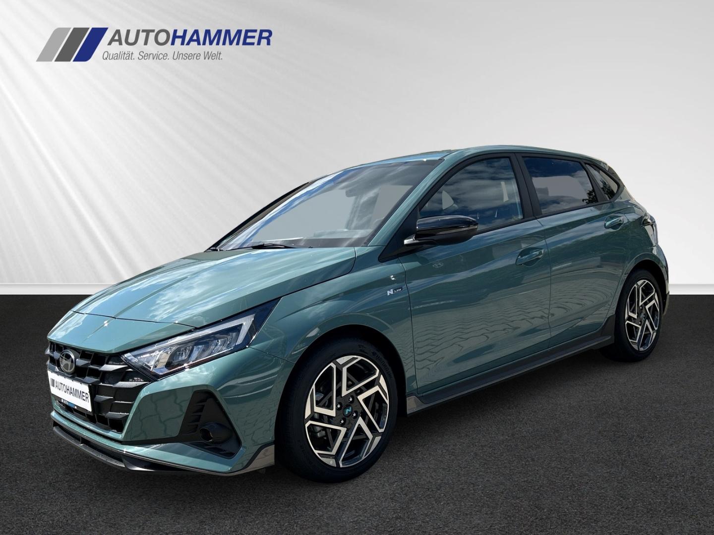Hyundai i20 1.0T DCT N-LINE Alu17'' LED SHZ LHZ Navi Kam