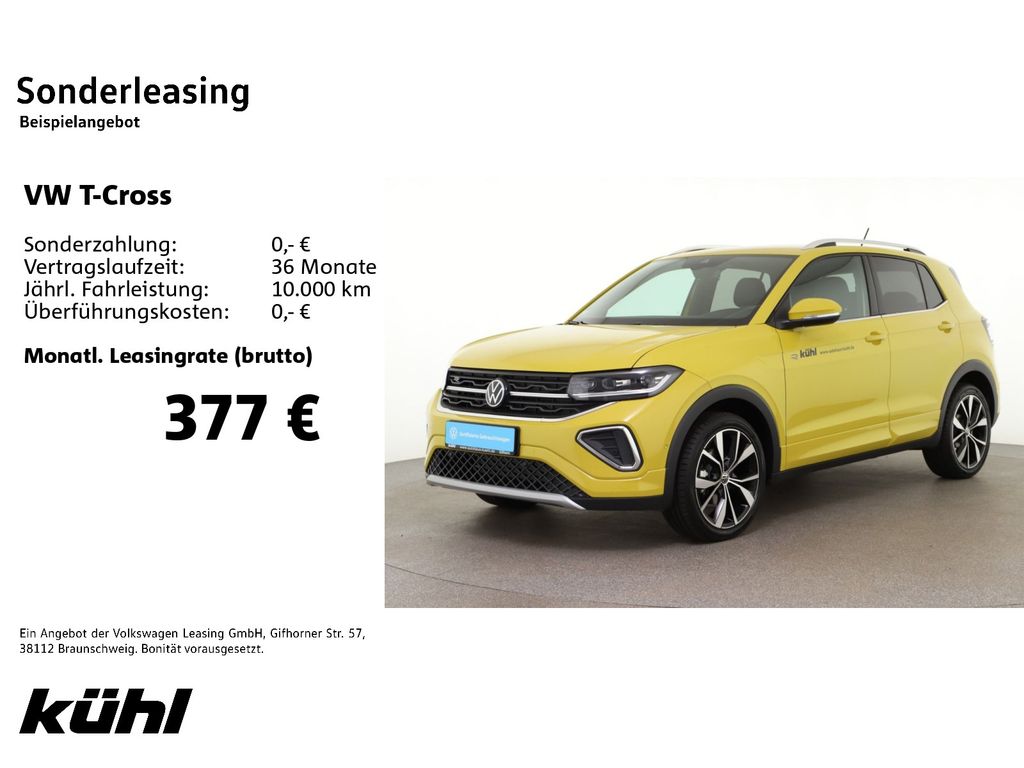 Volkswagen T-Cross 1.0 TSI DSG R Line ACC IQ.Drive+Light Pa