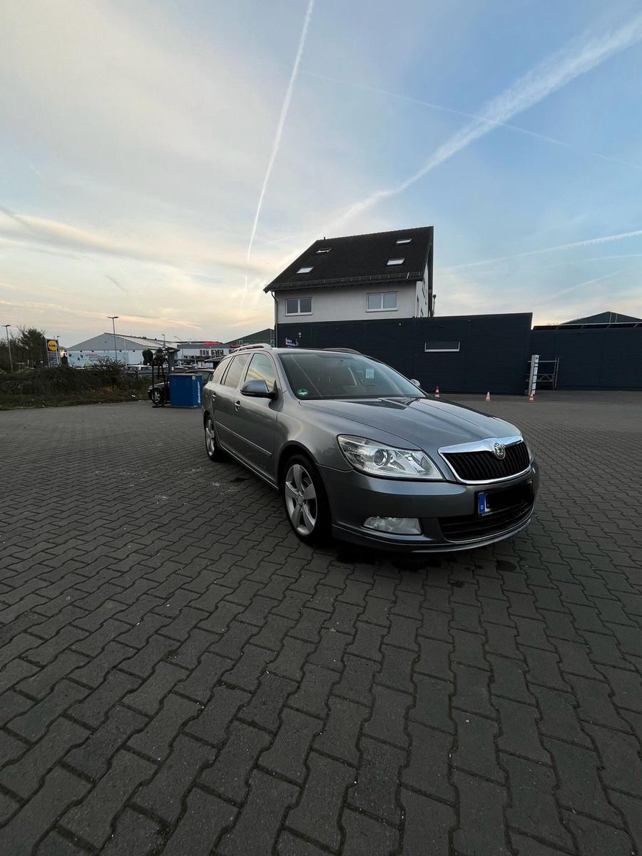 Skoda Octavia 2013 — rear view