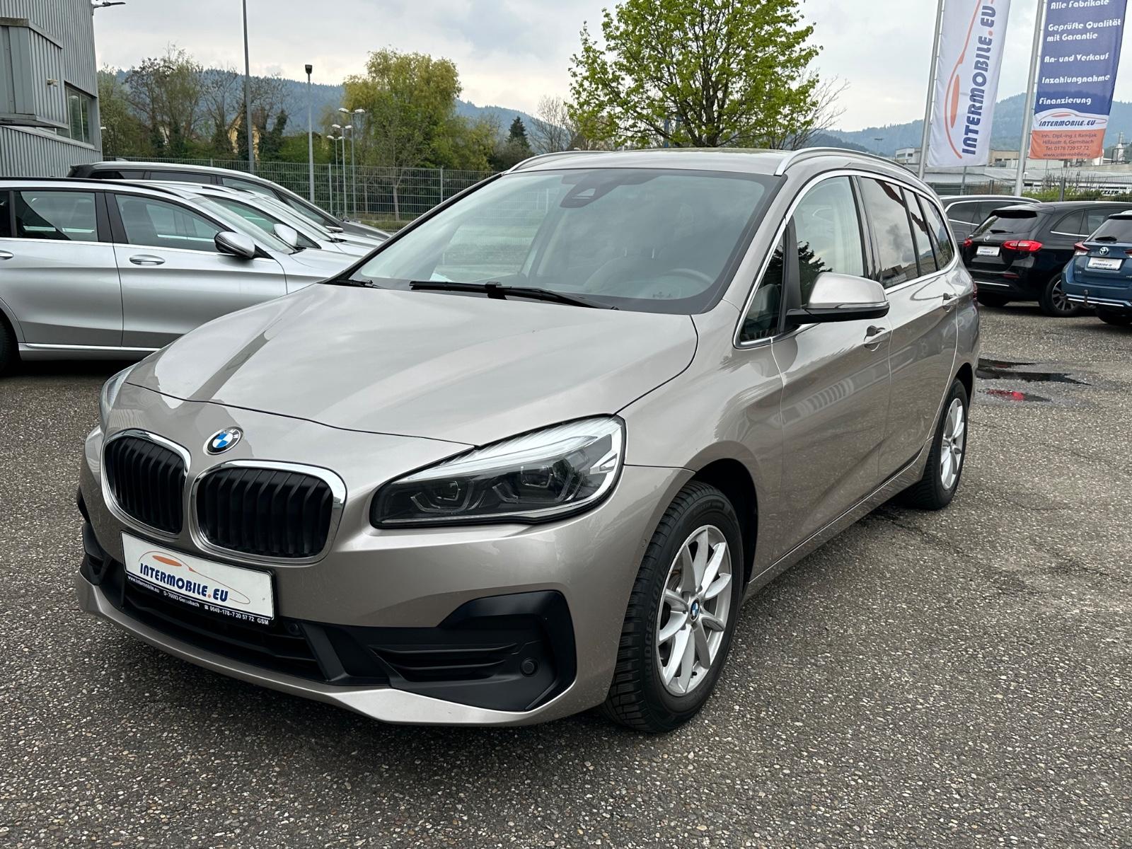 BMW 216d Gran Tourer Advantage LED LEDER NAVI AHK**