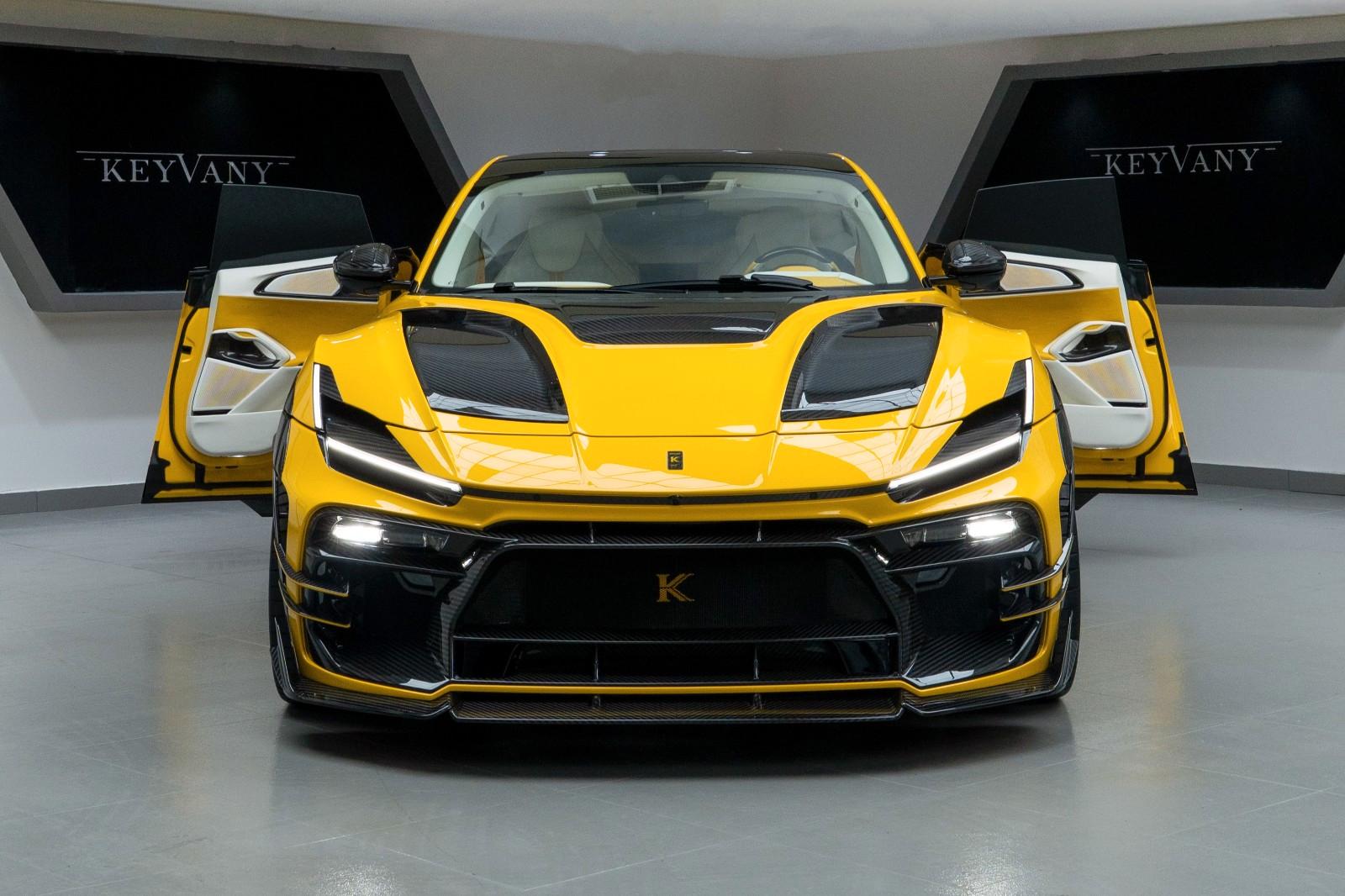 Ferrari PUROSANGUE KEYVANY/LEDER/CARBON/24/NEUWAGEN