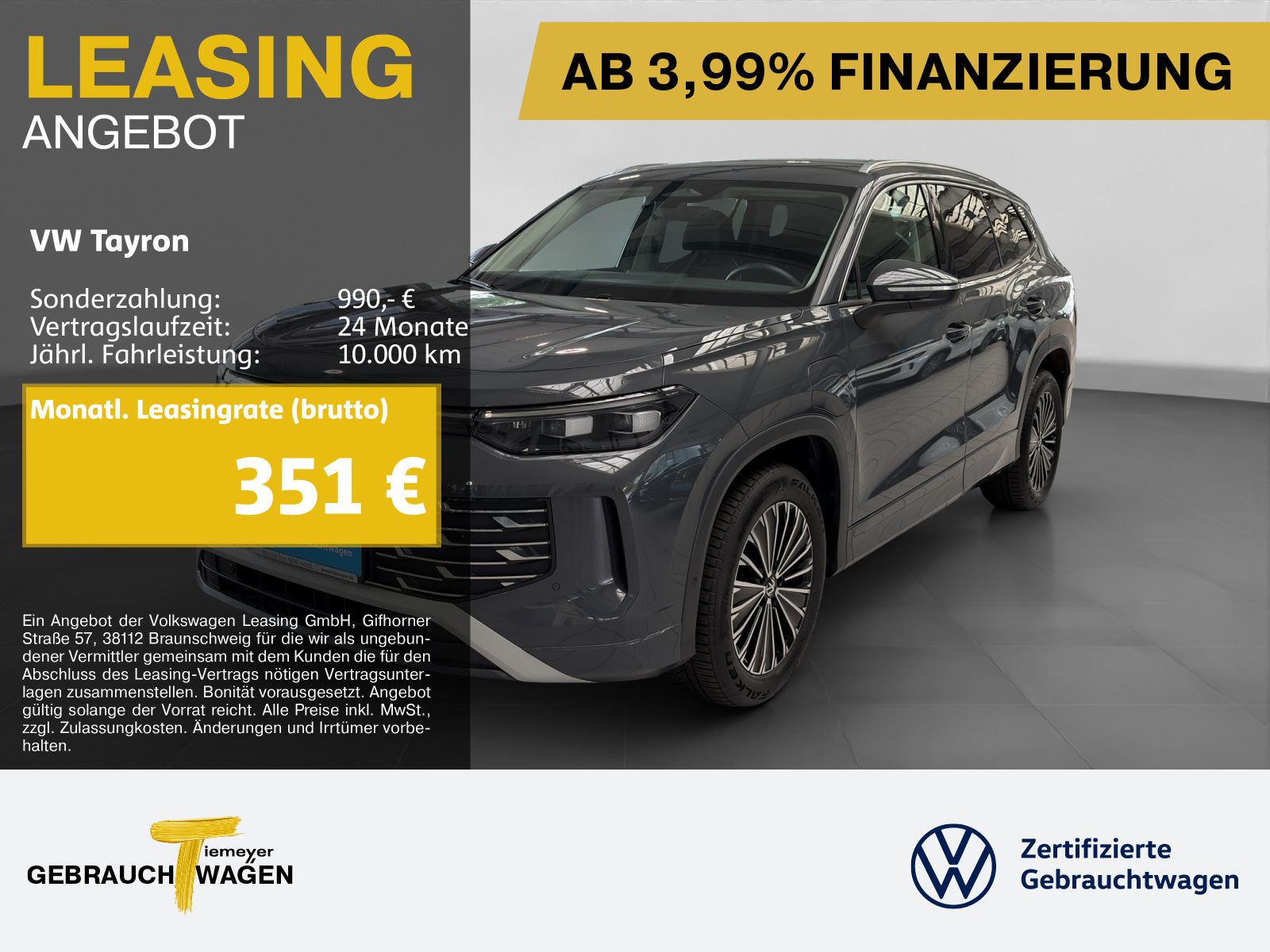 Volkswagen Tayron 1.5 TSI eHybrid DSG ELEGANCE IQ.LIGHT NAV