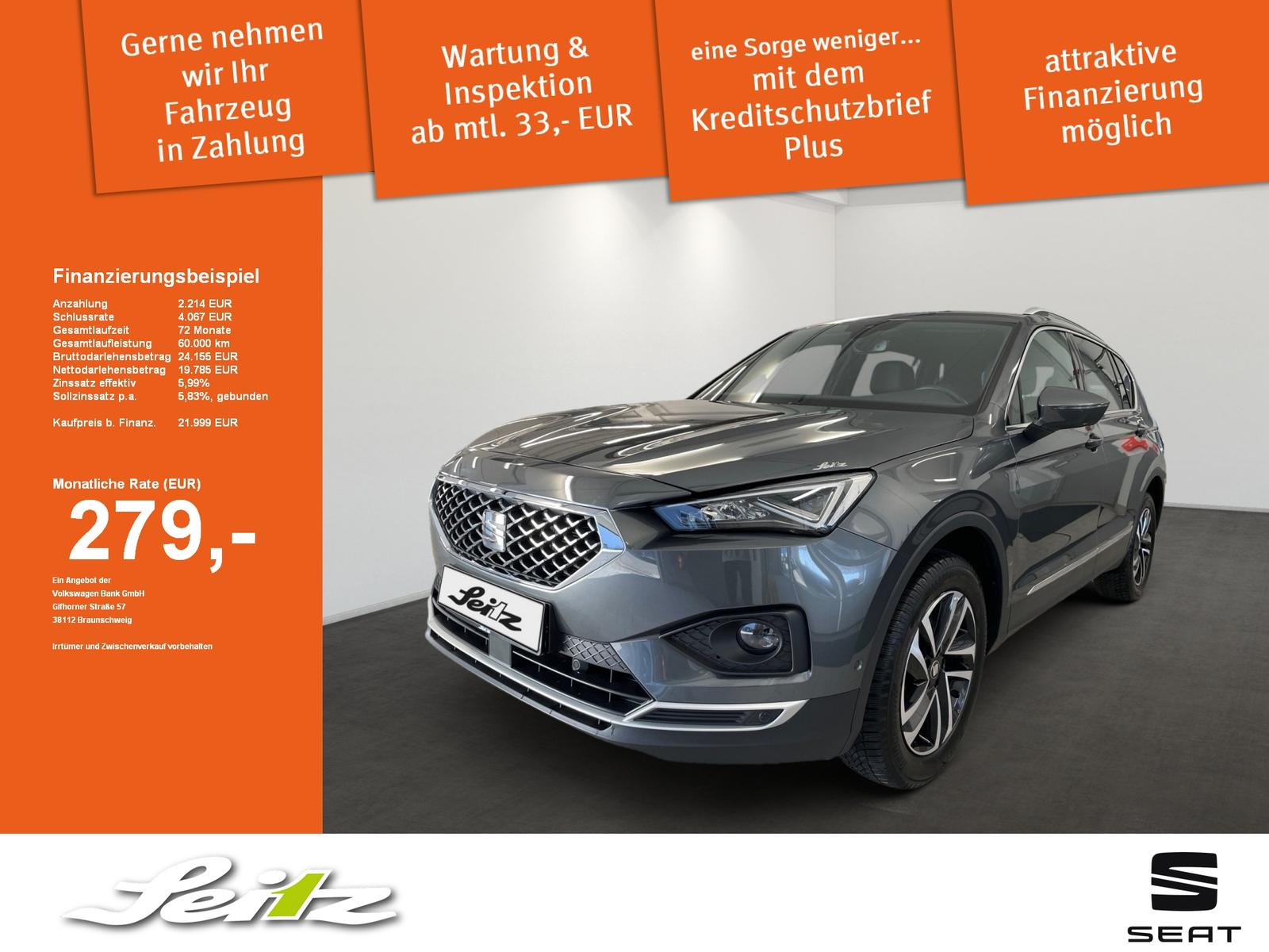 Seat Tarraco 2.0 TDI Xcellence *AHK*BEATS*KAMERA*