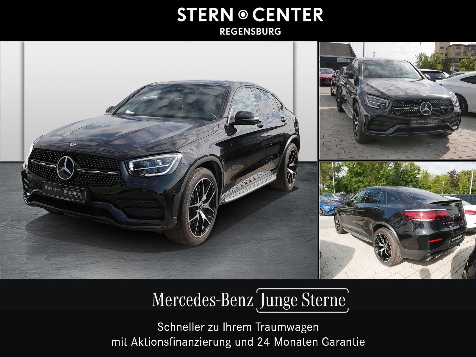 MERCEDES-BENZ GLC 300 4M Coupé AMG+Schiebedach+360°KAMERA+AHK+
