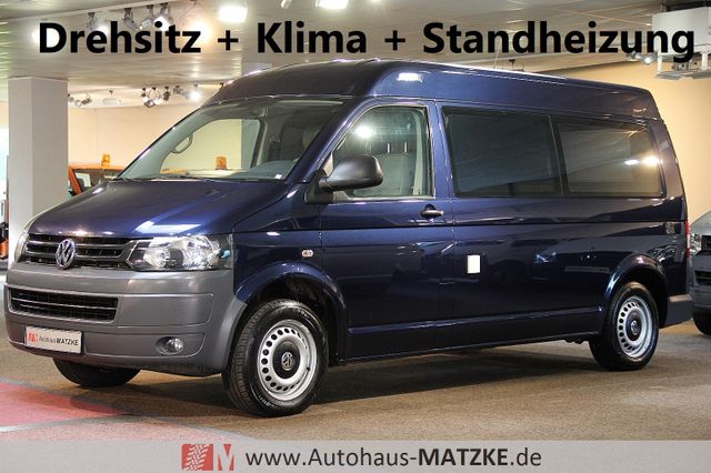 Volkswagen T5 2.0 TDI lang Büro Hochdach Klima Standheiz.