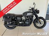Triumph Bonneville T120 Black, 1.Hand,Sturzbügel,Taschen - Triumph Motorräder in Leipzig