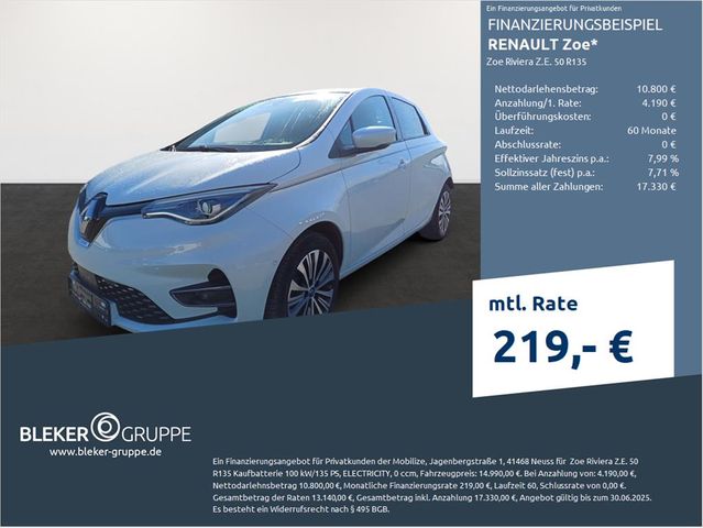 Renault ZOE Riviera Z.E. 50 R135