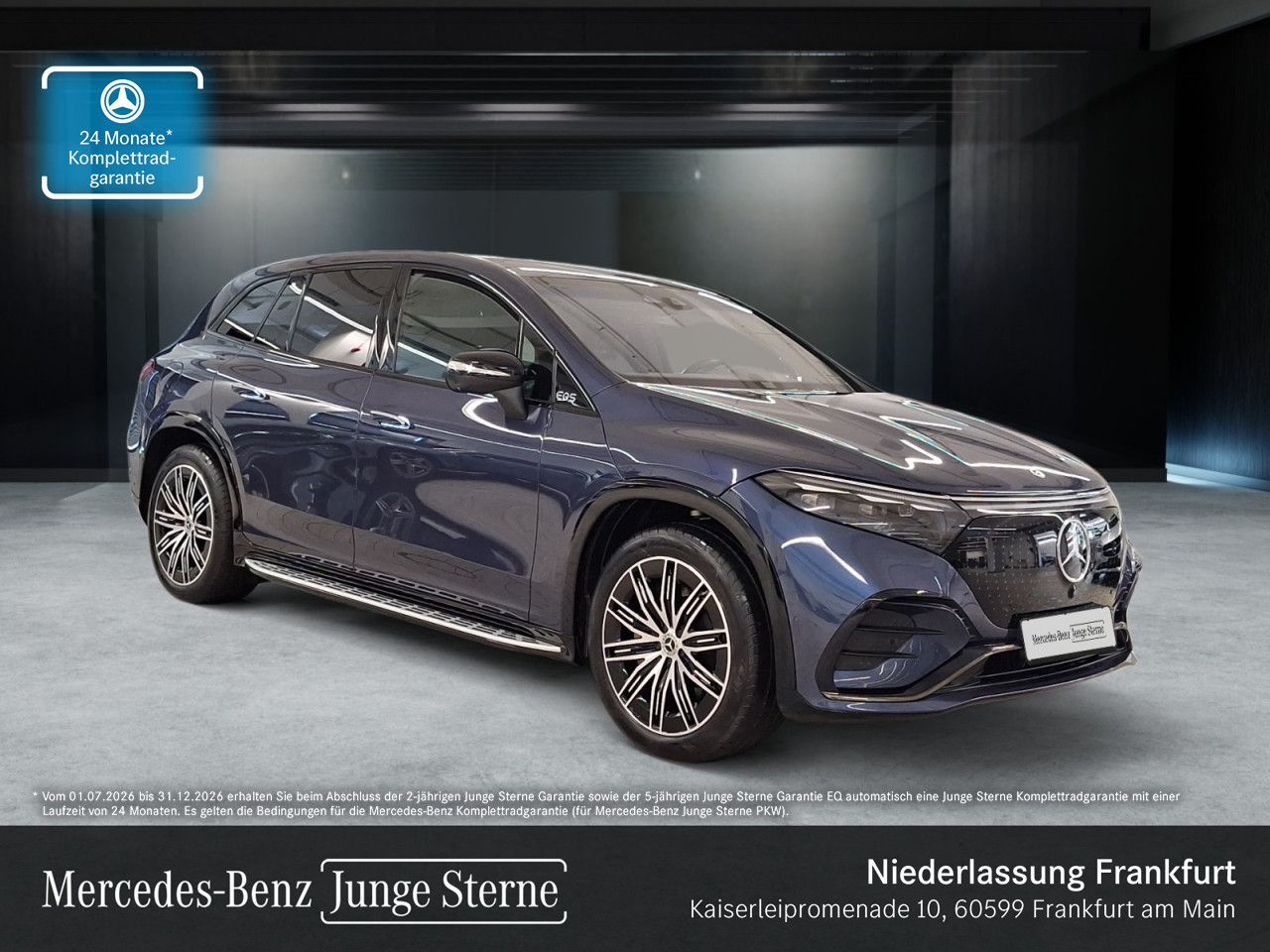 Mercedes-Benz EQS 580 4M SUV AMG NIGHT 21 PREM PANO BURM HuD