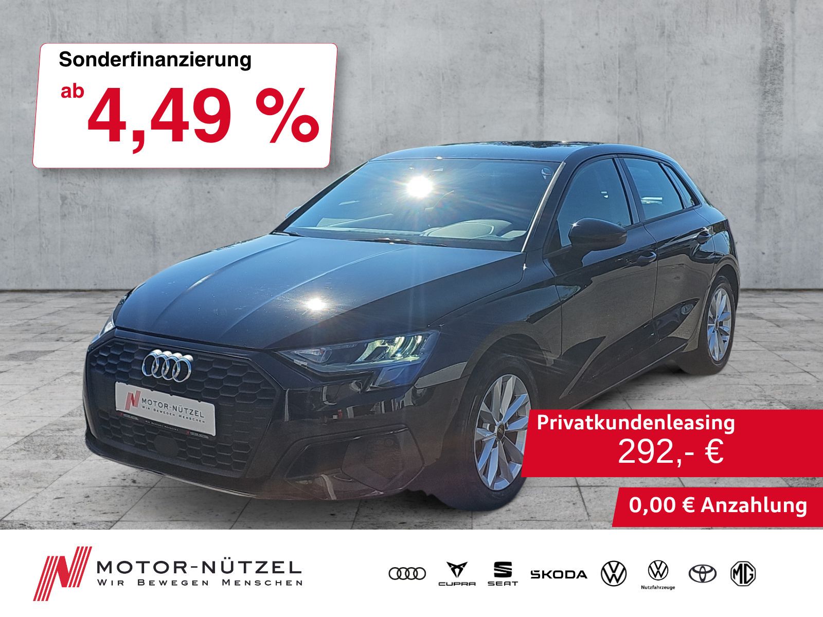 Audi A3 Sportback 35 TFSI S-TR NAVI+2xPDC+GRA+SHZ+LM