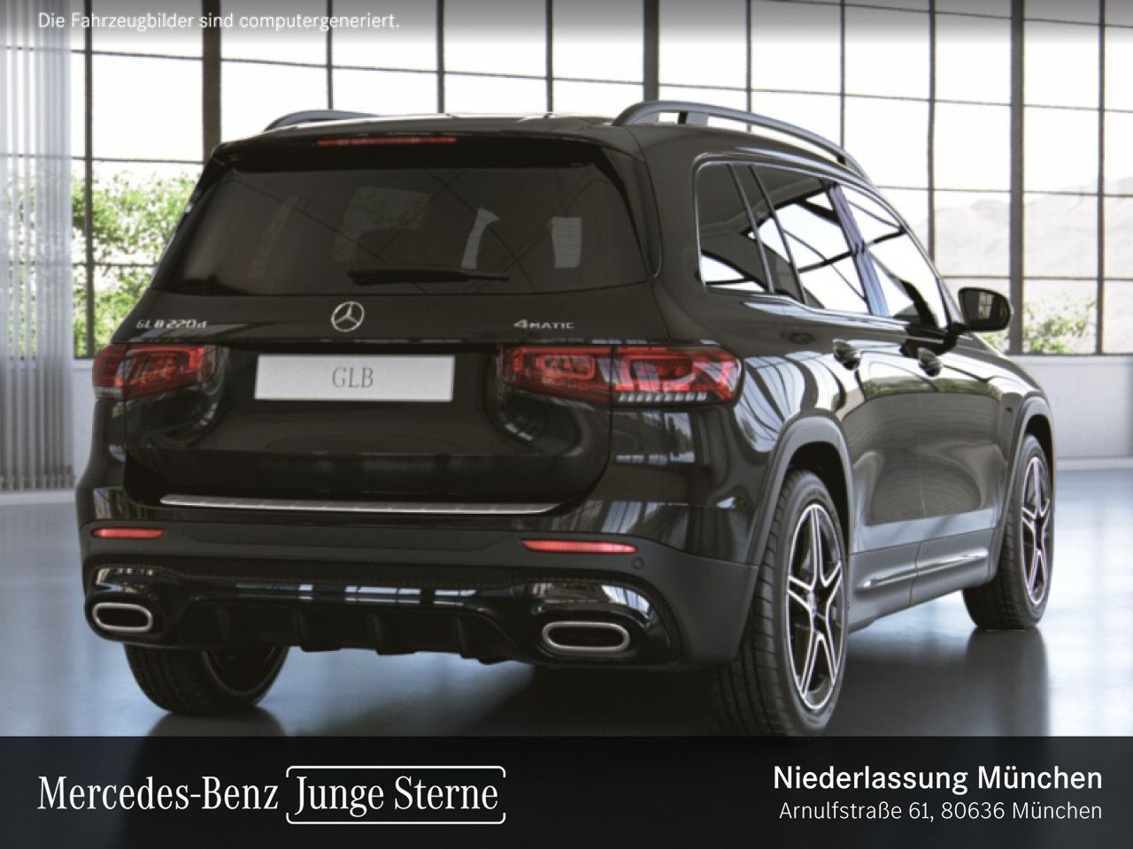 Mercedes-Benz GLB 220 d 4M AMG Night HiEnd Kam Tw LED Ambi AR foto 4