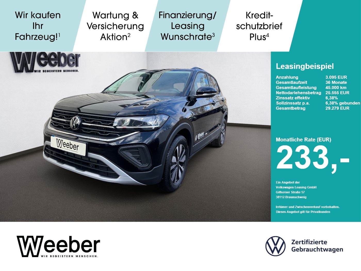 Volkswagen T-Cross 1.0 l TSI DSG GOAL AHK LED Kamera LM foto 1