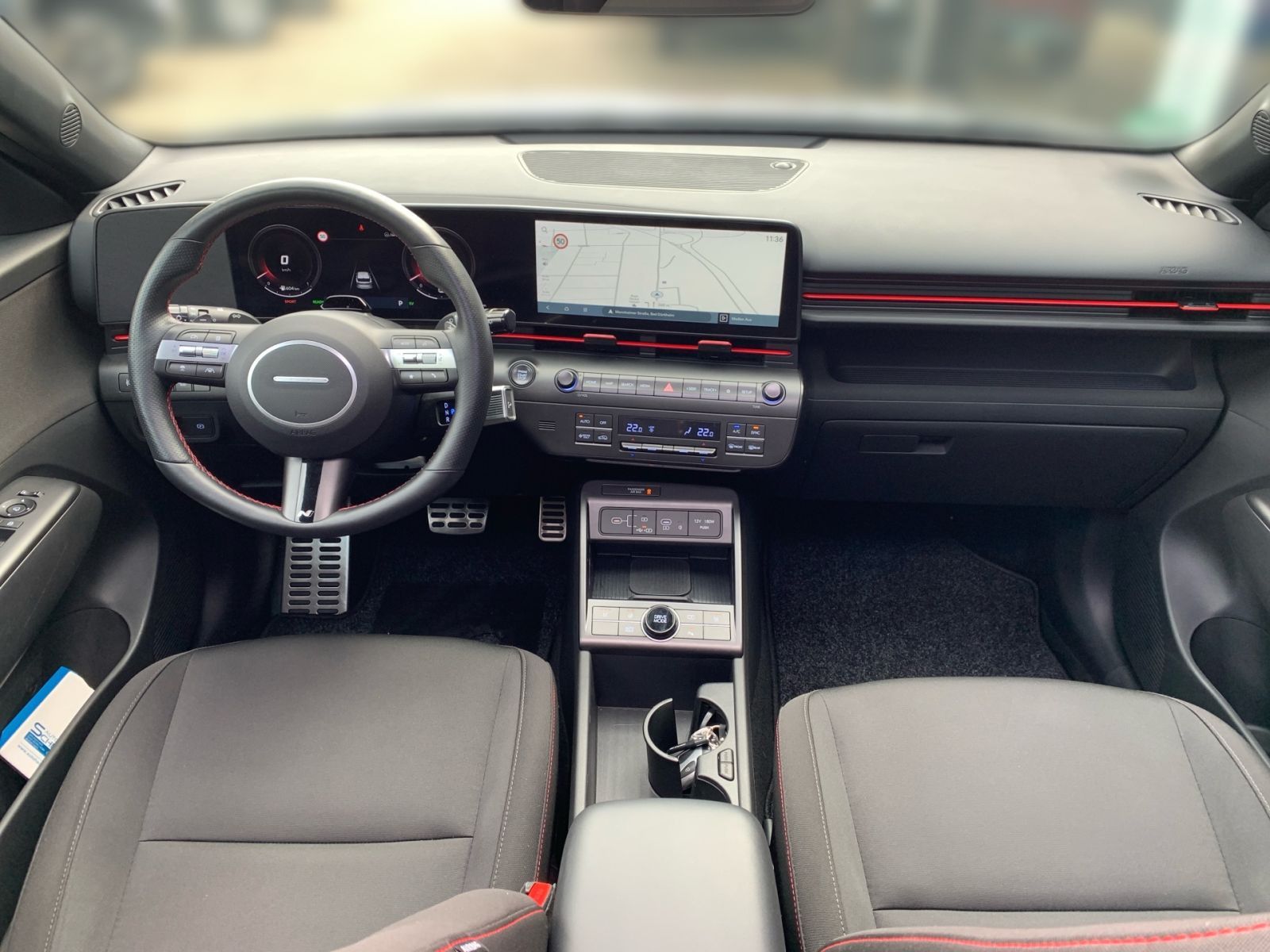 Fahrzeugabbildung Hyundai KONA 1.6 GDI N Line Hybrid el. Glas Schiebedach