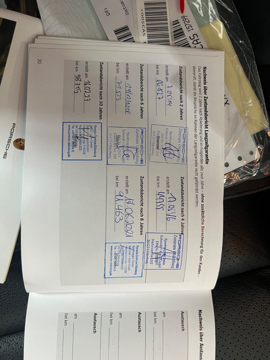 Fahrzeugabbildung Porsche Cayenne Diesel * 1.HAND *SCHECKHEFT BEI PORSCHE*