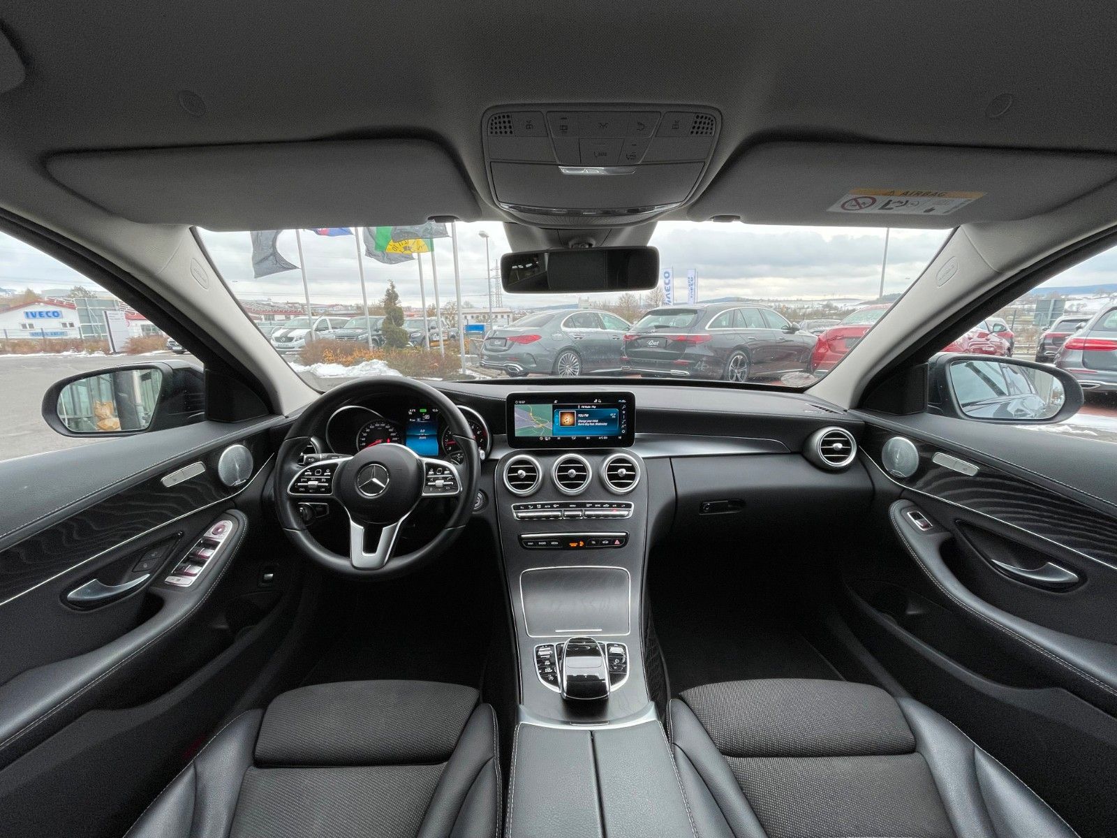 Fahrzeugabbildung Mercedes-Benz C 200 T AMG+Burm+AHK+Ambiente+360+Night