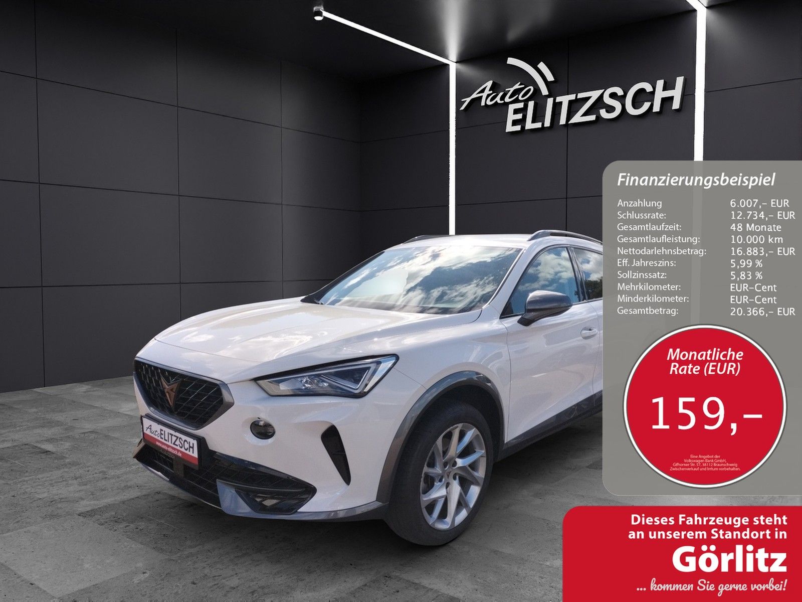 Fahrzeugabbildung CUPRA Formentor Basis LED 18" LED ACC SHZ PDC Klima DA