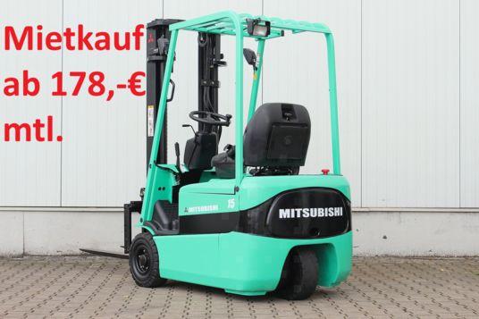 Mitsubishi FB15KRT-PAC - neue Wartung und UVV - Elektro Sta