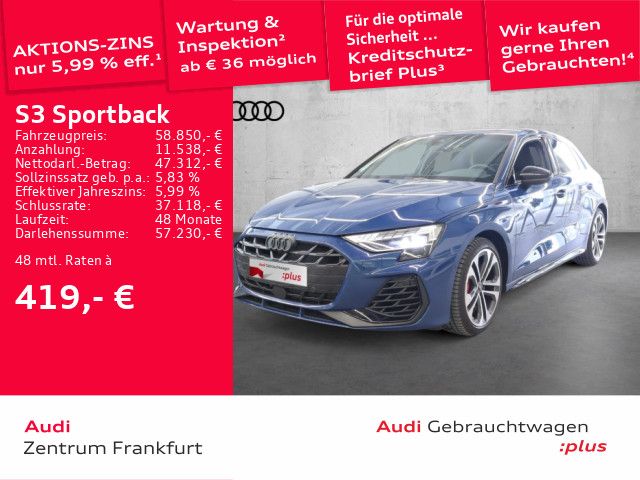 Audi S3 Sportback TFSI quattro S tronic Matrix-LED Na