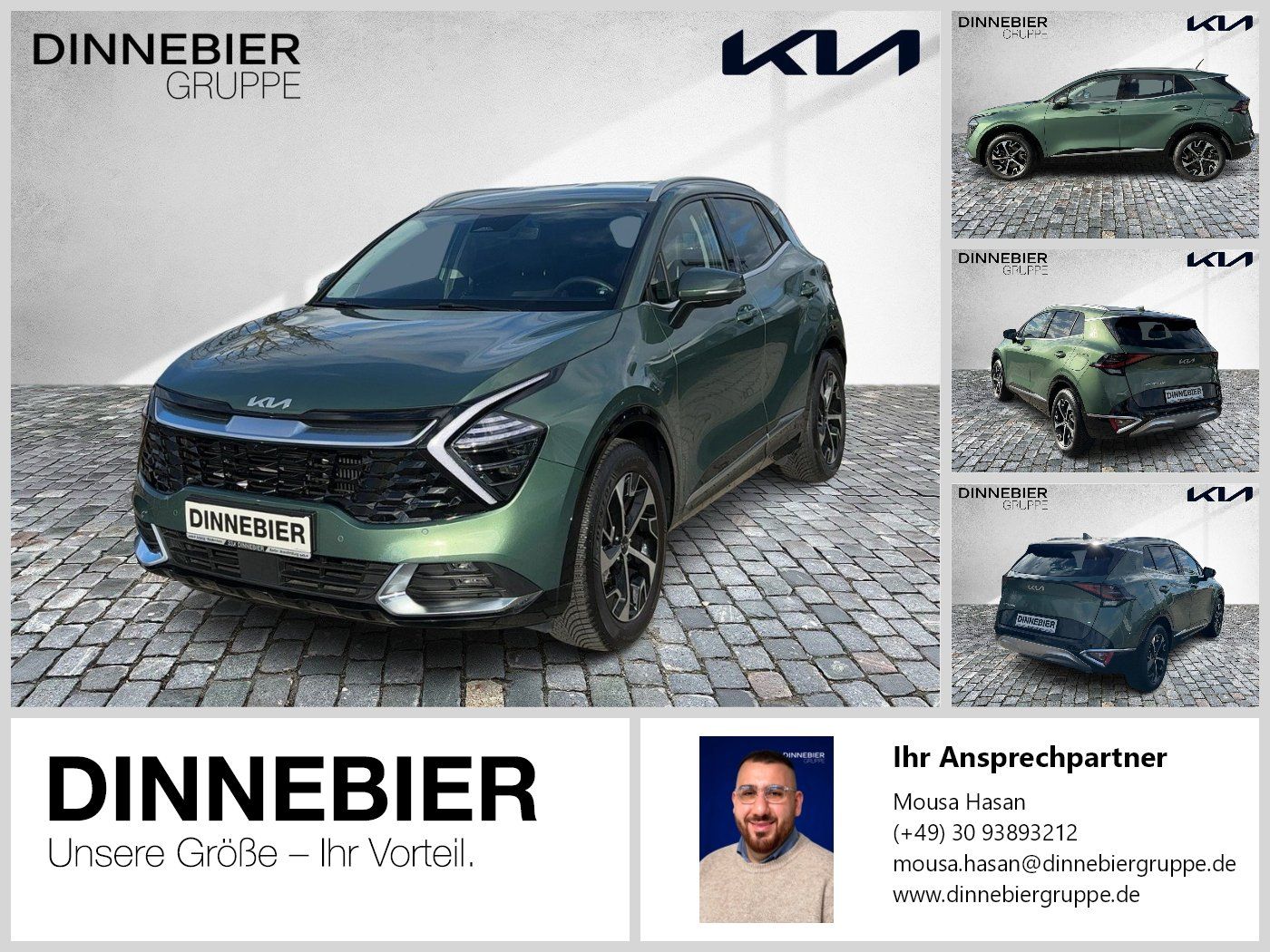 Kia Sportage Spirit 1.6T LED+360°Kamera+Navi+SHZ
