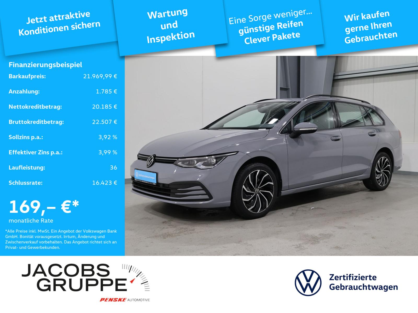 Volkswagen Golf VIII 2.0 TDI Var. DSG Pano*CAM*Navi*IQ*ACC*